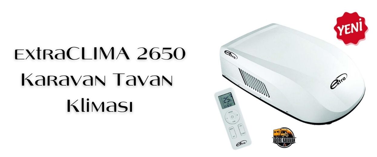 extraCLIMA 2650-Karavan Tavan Kliması