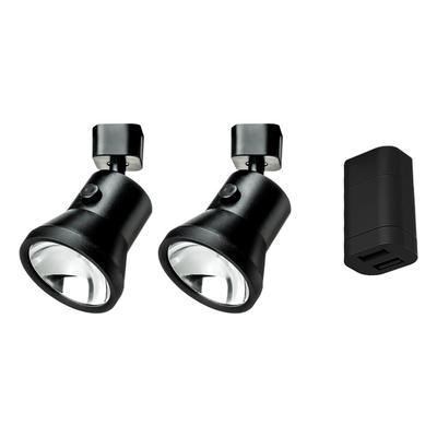 BAŞLANGIÇ SETİ – 2x LANCİANO RAYLI SPOT LAMBA BÜYÜK + 1xUSB