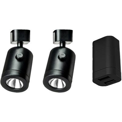 BAŞLANGIÇ SETİ – 2x LANCİANO RAYLI SPOT LAMBA KÜÇÜK + 1xUSB