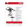 iLSE TECHNIK Karavan Masa Ayağı 5982SS10 Made in Germany